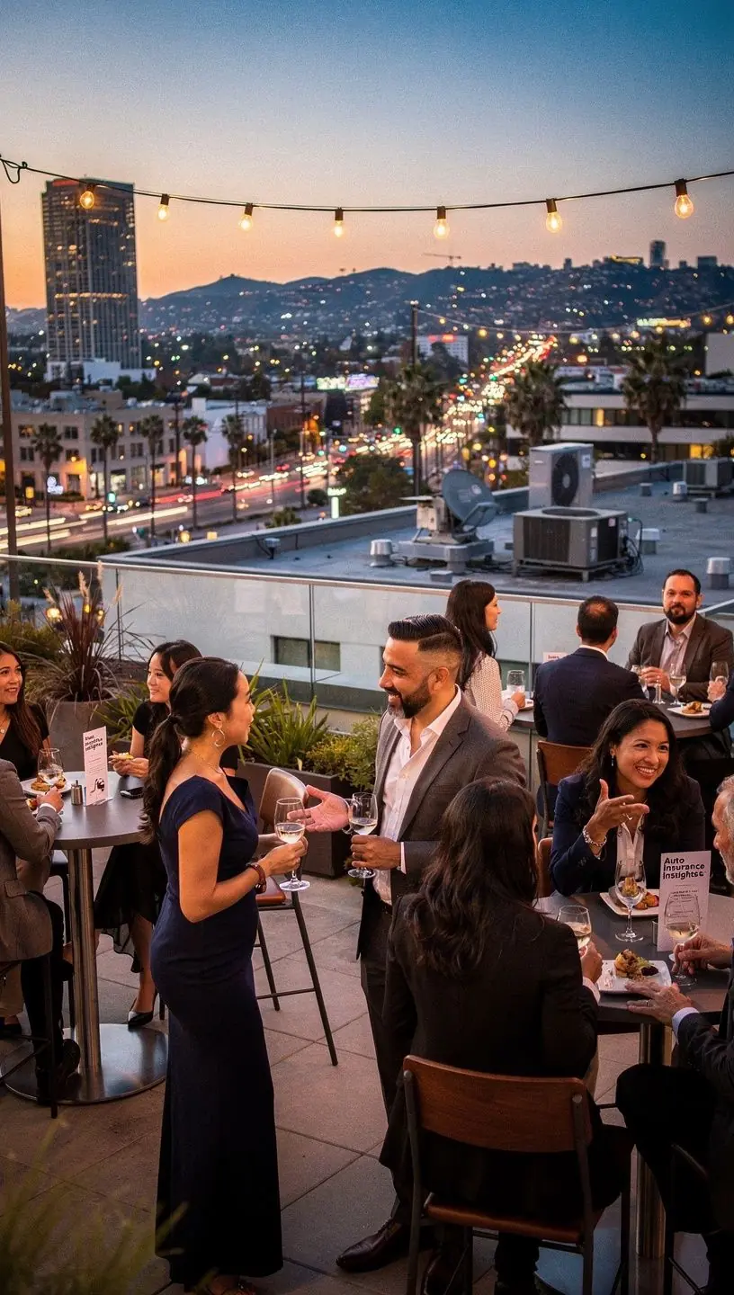 Graficzna reprezentacja trendów w ubezpieczeniach komunikacyjnych w USA.